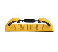 Bloc de limage à main 70 x 400 mm, ponceuse manuelle pour longboard réglable avec extraction de la poussière, bloc de ponçage ABS à courbure flexible pour automobile, plâtre et