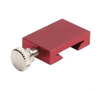 Bloc de limite en acier pour tables de dessin et établis conçu pour maintenir la règle stable tout en marquant plusieurs lignes parallèles (20 mm)