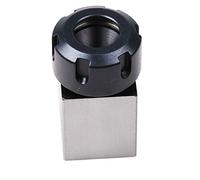 Bloc De Mandrin Carré Support De Ressort Hexagonal ER ER32 ER25 ER40, Adapté Au Mandrin De Tour De Machine De Gravure Et De Découpe De Tour CNC(Square Type,ER25)
