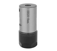 Bloc de Mandrin ER20, Support de Pince de Mandrin de Bloc de Pince, Barre D'outils de Serrage D'arbre de Moteur de Broche C25ER2050L pour Tours, Pinces (8mm)