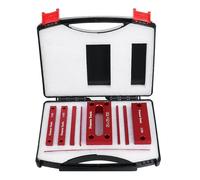 Bloc de mesure de hauteur de jauge de travail du bois Joint métrique Ensemble de 9 jauges de hauteur de jauge Blocs de mesure de scie à table DIY Outils de travail du bois