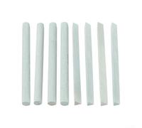 Bloc de meulage vert en carbure de silicium avec multi-grains 240/320/400/600, aiguiseur de barre de sable compatible avec les lames rondes et triangulaires, sculpture en jade (grain rond 400)