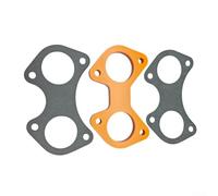 Bloc de montage isolant thermique de 0,9 cm d'épaisseur pour carburateur Weber 45 DCOE avec joints pour améliorer le volume du plénum et la vaporisation du carburant pour les performances de course et
