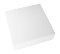 Bloc de Mousse Blanche à Sculpter 30cm X 10cm pour Loisirs Créatifs | Surface Lisse, à Peindre ou Décorer, Bricolage DIY, Créations Artisanales, Ornements