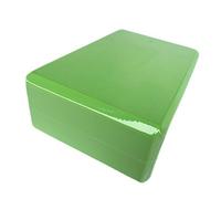 Bloc de mousse N/X Yoga Block High Density Yoga Brick Sport Gymnastique Bloc de mousse résistant à l'humidité Bloc de yoga pour Pilates et Méditation Fashion Designer, vert