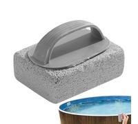 Bloc de nettoyage de piscine - Nettoyant pour taches de rouille de béton, outil à main pour le nettoyage du mortier et du béton, détartrant pour carrelage de piscine, grattoir durable pour l'entretien