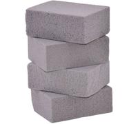 Bloc de Nettoyage - Écologique - Lot de 4 - Réutilisable - Pour Gril - Pierre Ponce