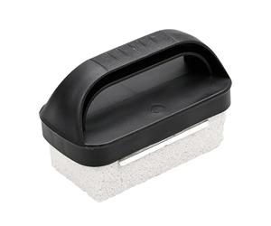 Bloc de nettoyage pour pierres de grille, épurateur de pierre ponce à usage intensif, nettoyant plat sans grattage, outil pour éliminer efficacement la graisse, assaisonnements de résidus