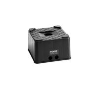 VEVOR Bloc de Nivellement pour Camping-car avec Capacité de Charge de 2,7 T, Supports Stabilisateurs pour Caravane 15,2 cm de Haut, en Plastique, pour Voyage Camping-car Remorque à Sellette, Noir