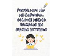 BLOC DE NOTAS: HOJAS BLANCAS: Libreta original para maestras- Regalo original maestras fin de curso- Libreta hojas blancas para maestras