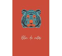 Bloc de notas: Tigre : Cuaderno de línea original y elegante | naturaleza | Formato A5 6x9 |120 páginas| cuaderno / diario de animales | Idea de regalo para hombres y mujeres