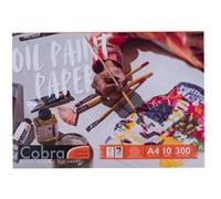 Bloc de papier - A4 - Peinture à l'huile - 300g - 100 feuilles - Cobra
