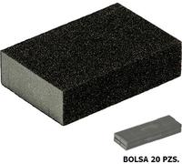 Bloc de papier abrasif à grain moyen (sachet de 20 pièces)