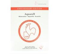Hahnemühle FineArt Bloc aquarelle Édition anniversaire 50 feuilles 425 g/m² 24 x 32 cm