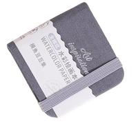 Bloc de papier aquarelle à couverture rigide de 24 feuilles de papier de coton pour croquis pour artistes, étudiants, dessin