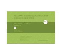 Bloc de papier aquarelle en coton 300 g - 20 feuilles sans acide - Multifonction - Pour croquis et peinture à l'aquarelle - Pour artistes - Papier d'art en coton