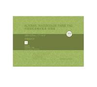 Bloc de papier aquarelle en coton 300 g - 20 feuilles sans acide - Multifonction - Pour croquis et peinture à l'aquarelle - Pour artistes - Papier d'art en coton