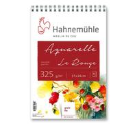 Bloc De Papier Aquarelle Grain Fin À Spirale Le Rouge 325 G Sur M²
