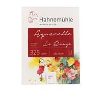 Bloc de papier aquarelle Le Rouge 325 g/m² - 24 x 32 cm - 12 feuilles