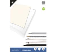 bloc de papier calque kangaro DIN A4 24 feuilles