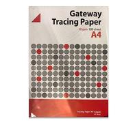 Bloc de Papier Calque Naturel Gateway - A4, 100 Feuilles