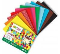 Bloc de papier coloré à découper A4 10ark 100g - Happy Color