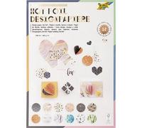 Bloc de papier design 'Hotfoil III', A4, 165 g/m2