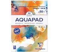 Bloc De Papier Dessin Moyen Fin 50f - A4 21x29,7cm - Goldline Aqua - Clairefontaine
