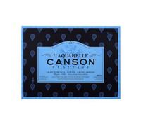 CANSON Héritage - Bloc 20 feuilles papier aquarelle - Grain torchon - 31 x 41 cm - 300g/m²