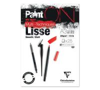 Bloc De Papier Paint On Lisse 250 G Sur M² 25 Feuilles