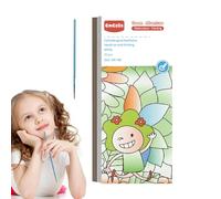 Bloc de papier pour, papier pour en vrac | Ensemble de peinture Journal '- Matériaux artistiques, papier à dessin multifonctionnel, livre aquarelle pour et adultes