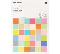 Bloc De Papier Scrapbooking Uni Rico Design - Couleurs Pastel - Format A4 - 30 Feuilles