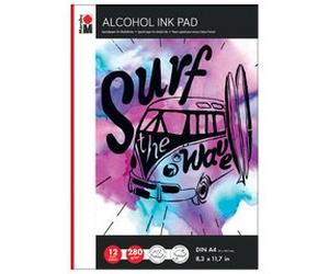 Bloc de papier spécial pour encre Alcohol Ink Pad
