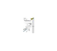 Folia Bloc de papier calque 8050-25 80 g/m² (Import Allemagne)