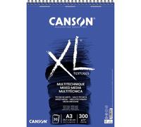 Bloc de papiers d'art mixte Canson XL, 30 feuilles au format A3