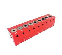 Bloc de perçage, butée d'angle de précision 45 degrés, en métal, guide de perçage pour le travail du bois, pour les travailleurs du bois, les artisans de construction