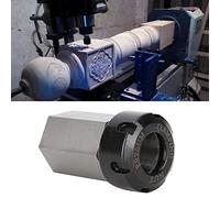 Bloc de Pince ER25 42 mm OD 21 mm ID Acier Dur pour Machine Gravure CNC et Tour Support Mandrin à Pince Haute Précision Durabilité Professionnel