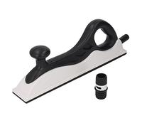 Bloc de ponçage à la main, outil de meulage sous vide sans poussière, bloc de meulage manuel en plastique ABS avec fermeture auto-agrippante, bloc de polissage sous vide pour le