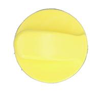 Bloc de ponçage à main rond à long manche et fabriqué en mousse PU de 125 mm pour poncer des surfaces planes et incurvées lors de l'artisanat, du travail du bois et de la peinture.