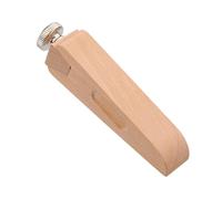 Bloc de ponçage de détail Outil à main en bois avec pince à papier abrasif | Conçu pour la finition des meubles et la préparation des murs et pour une utilisation domestique