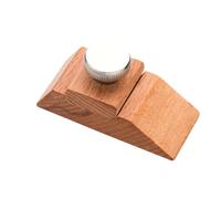 Bloc de ponçage de détail Outil manuel en bois avec pince à papier abrasif | Conçu pour la finition des meubles et la préparation des murs et pour une utilisation domestique