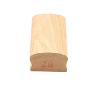 Bloc de ponçage de rayon de guitare, outil Luthier de touche de nivellement de pour guitare acoustique ou basse électrique, bloc de ponçage de rayon en bois facile à utiliser