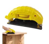 Bloc de ponçage du corps automatique - 2,75 x 7,79 pouces Attachement de ponder réglable avec porte-poignée ergonomique, outil de ponçage sec humide pour l'automobile, l'artisanat, verre, la peintu