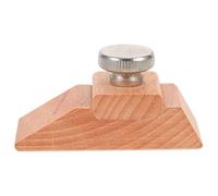 Bloc de Ponçage en Bois et Métal pour Cuir, Contrôle Précis | Poignée Confortable, Réduit la Fatigue Main, pour Petits Ouvrages et Atelier, Papier Fourni