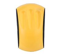 Bloc de ponçage en mousse de polyuréthane souple et élastique - Taille moyenne - Outil de ponceuse manuelle ergonomique pour polir les meubles en bois et projets de bricolage (150 mm)