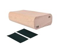 Bloc de ponçage et de nivellement des frettes de guitare à double fonction pour un entretien précis des instruments de guitare, nivellement et bloc de ponçage