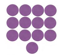 Bloc de ponçage, Kit de papier de verre sec et humide de 1 pouce, crochet et boucle avec tampons de polissage et tampon d'interface(10PCS 80)