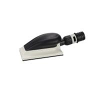 Bloc de ponçage manuel 125/200/400 mm, crochet et boucle, sans poudre, maille d'extraction, tampon de meulage, outils abrasifs for le bois et l'automobile(70x125mm Black)