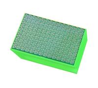 Bloc de ponçage manuel en métal pour disque de verre