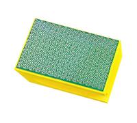 Bloc de ponçage manuel en métal pour disque de verre